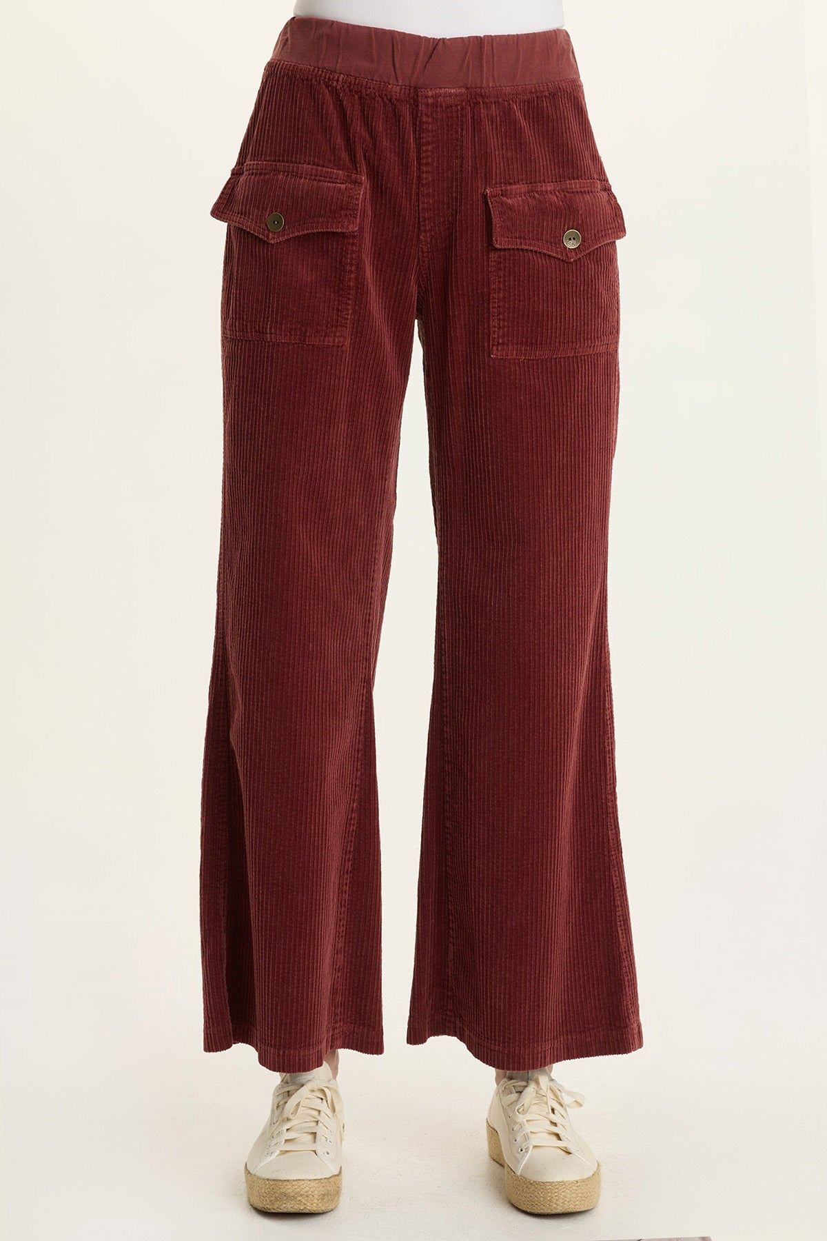 Wearables Veera Corduroy Wide-Leg Salem's Door - XCVI