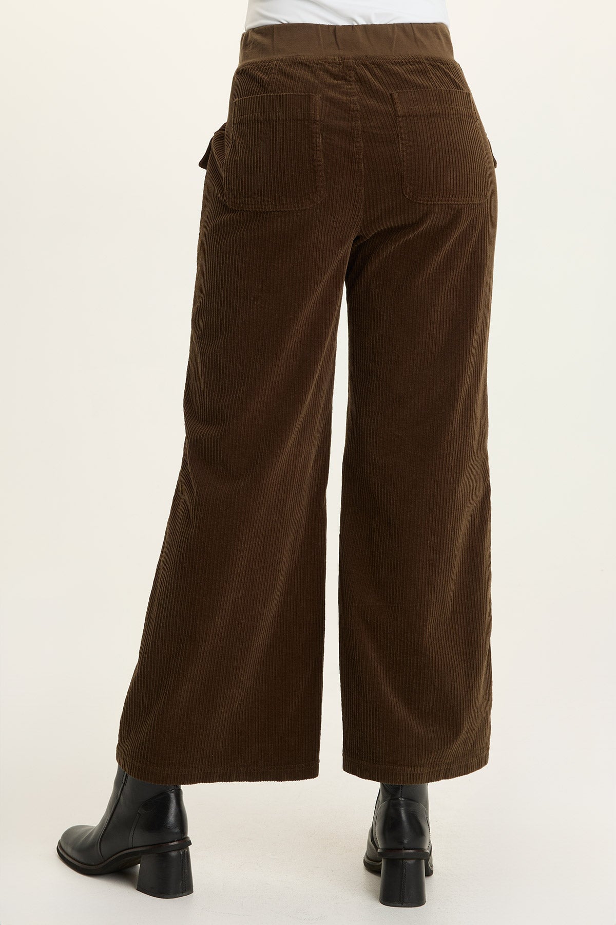 Wearables Veera Corduroy Wide-Leg Cedar Glen - XCVI