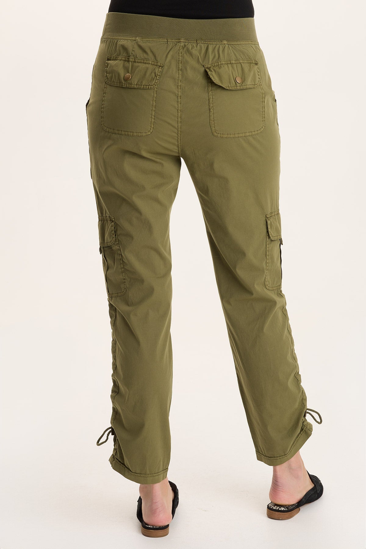 Keon Cinchable Slim Leg Cargo Pant Thicket Pigment - XCVI