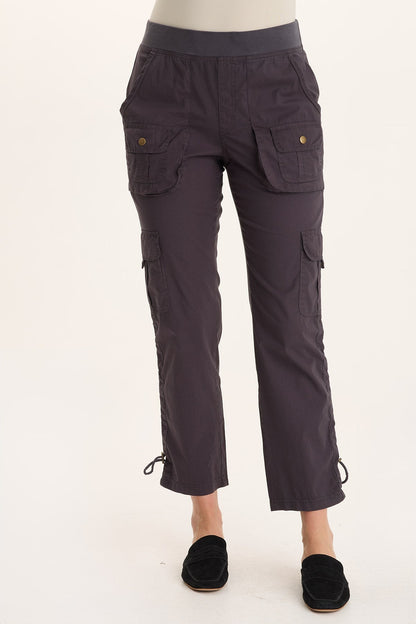Keon Cinchable Slim Leg Cargo Pant Ashlar - XCVI