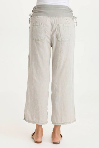 Amica High-Waisted Relaxed Cargo Pant Whitecap Pigment - XCVI