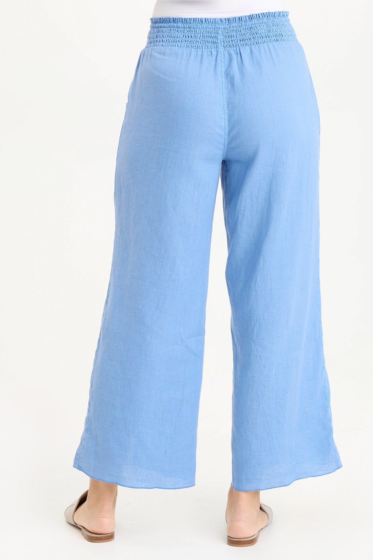 Rokel Crochet Breezy Wide Leg Pant Shasta Lake - XCVI